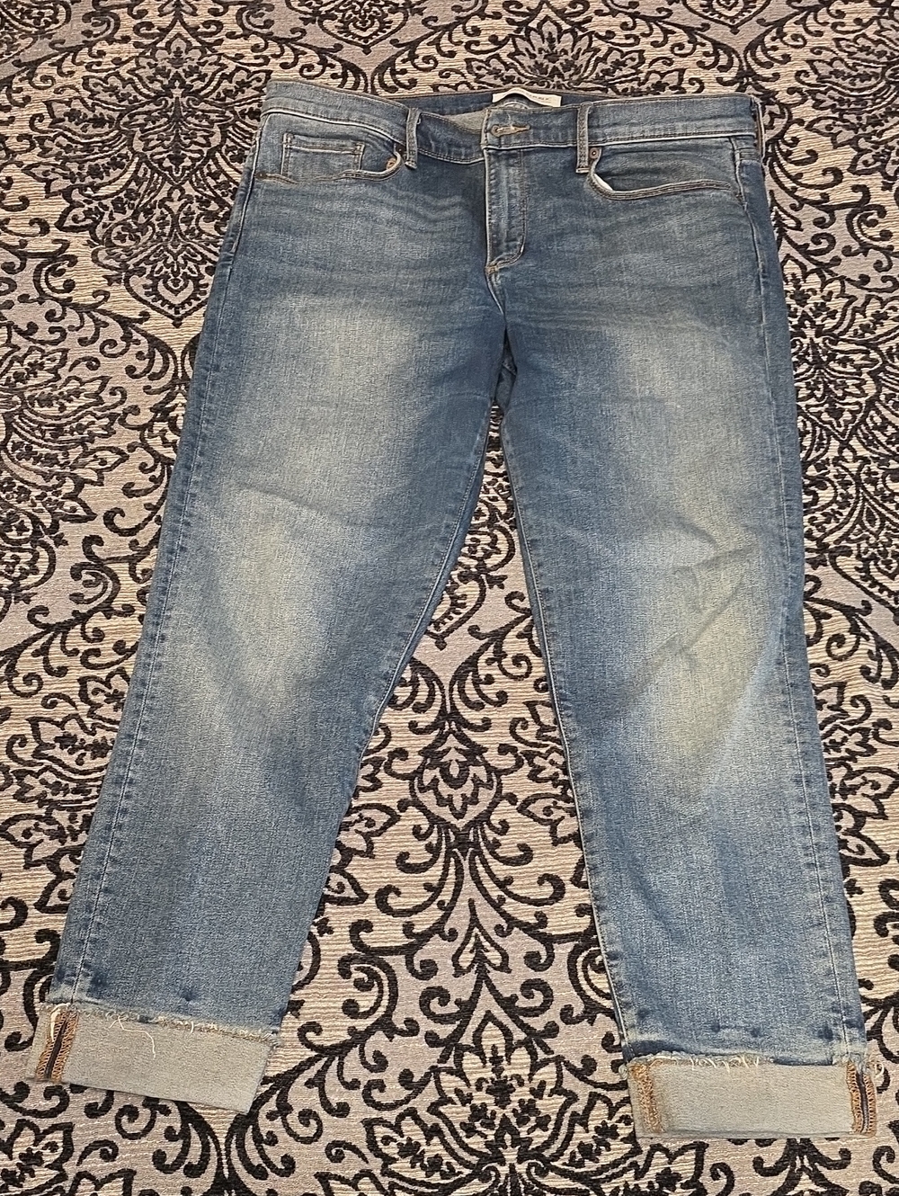 Banana Republic Light Blue Ankle Crop Jeans
